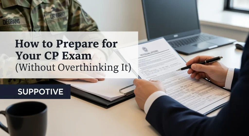 Professional image representing How to Prepare for Your CP Exam (Without Overthinking It)