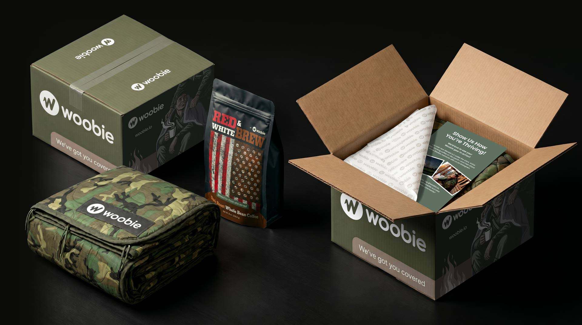 Woobie box contents